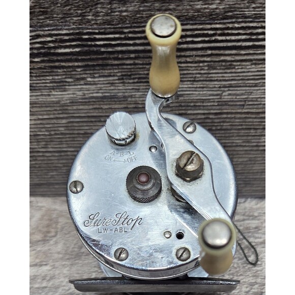 Vintage Lure Stop LW-ABL Level Wind Baitcasting Fishing Reel - Working Condition - Picture 10 of 10